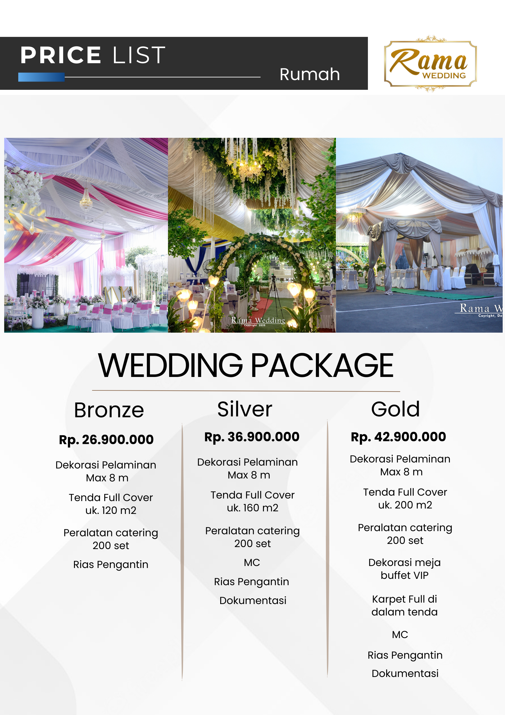 Paket Pernikahan Rumah