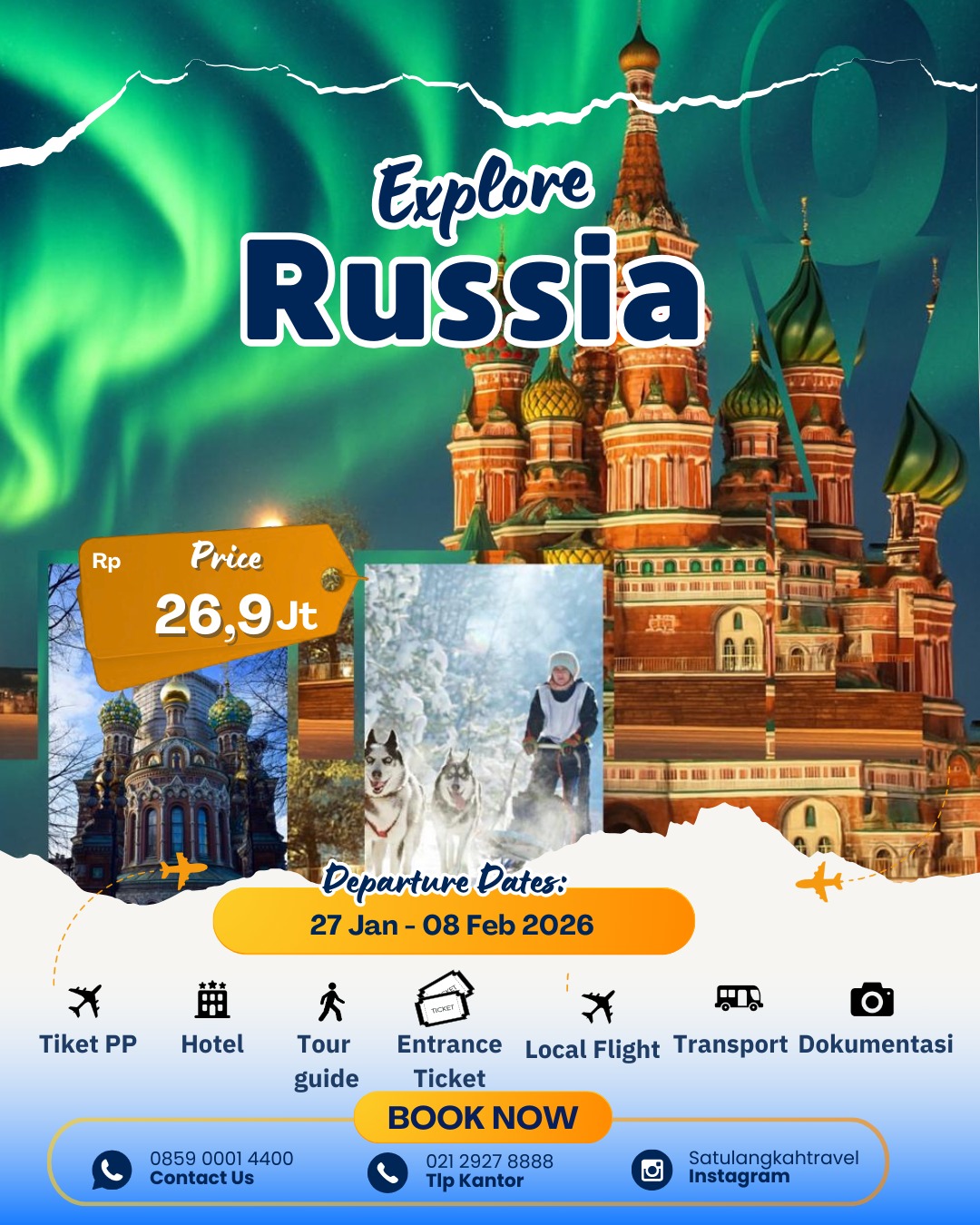 Paket Wisata Rusia